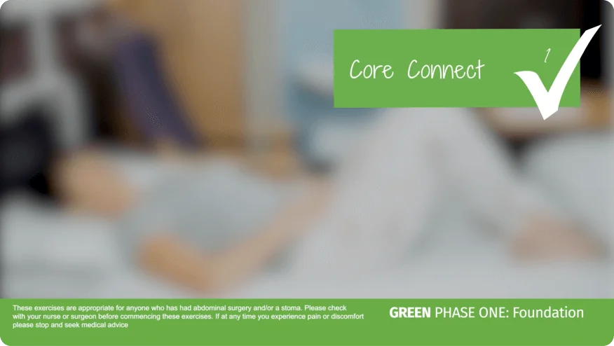 A video thumbnail of 'Green Phase One - Core Connect'